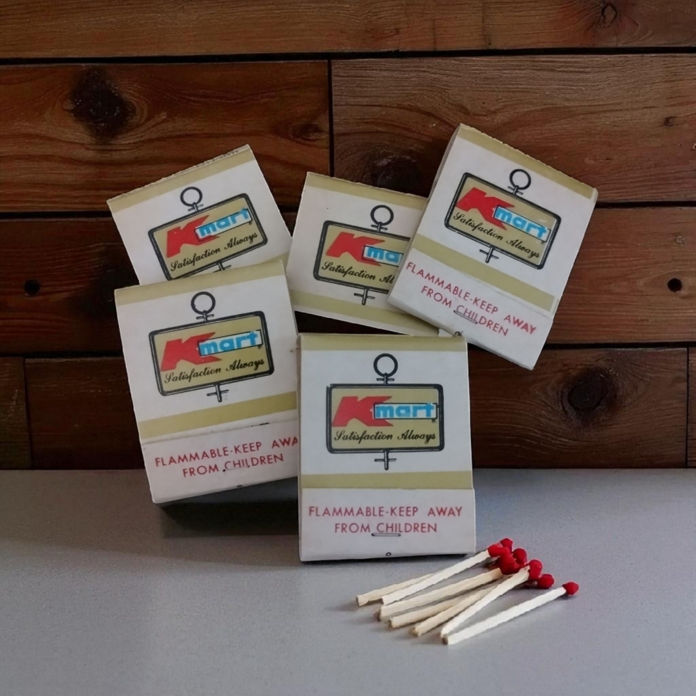 Vtg Kmart Lot of Matchbooks